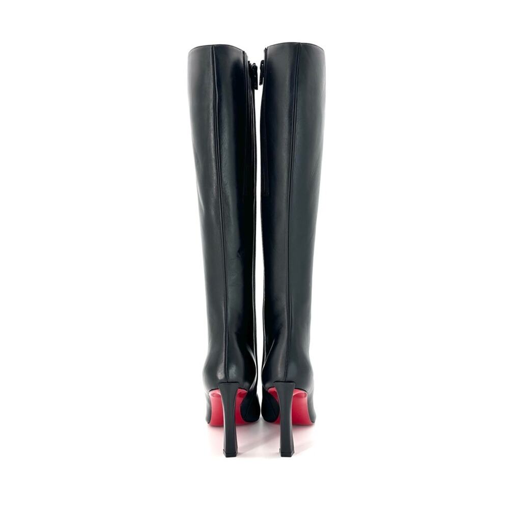 NEW Christian Louboutin Condora Botta 85 Knee High Pointed Toe Boots 36 - Picture 4 of 11